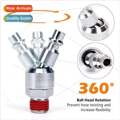 American type 360 degree pneumatic swivel joints pneumatic u