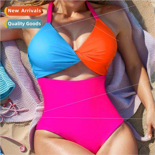 2023 New iEurope Slim High Waist Sexy Bikini One Piece Swims