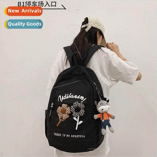Men shoulder bag female new Korean student bag schoolbag com