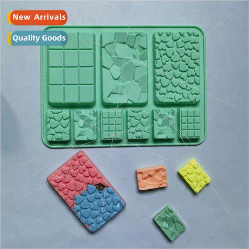 licone ze Chip Love 171 Chocolate Mould DIY Cake Ice Cube Co