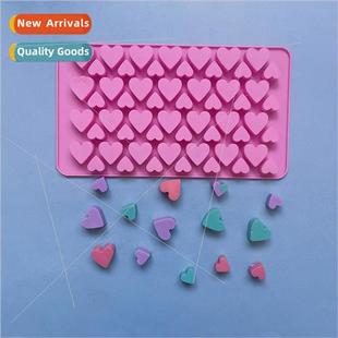 DIY love chocolate silicone 536 size heart ice New mold