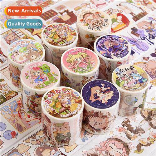 ttle Milk Ball Washi Tape Handbook Tape Girls Children Decor