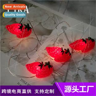 light string fru led strawberry wire series modeling copper