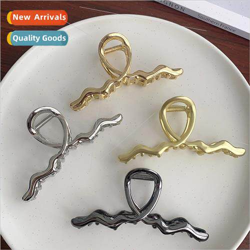 Alloy Grab Clip Back Head Plate Hair Clip Large Shark Clip P