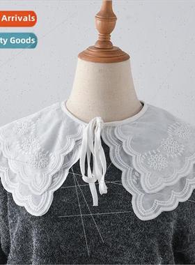 Pulled wind collar decoration false collar Hundred Europe ne