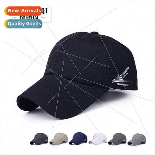 Summer new Korean  men hat outdoor breathable cotton thin fa