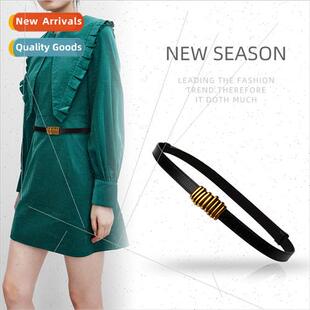 Belt Women Adjustable Belt Fashion Small Belt Dress Thin Bel