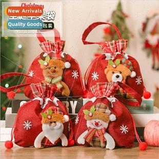 Creative Santa Claus Christmas Bag Bags Tote Christm Square
