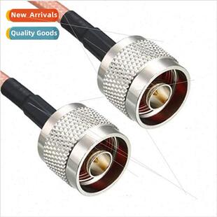 Coaxial RF Adapter Cable N-JJ RG142 Double Shielded Network