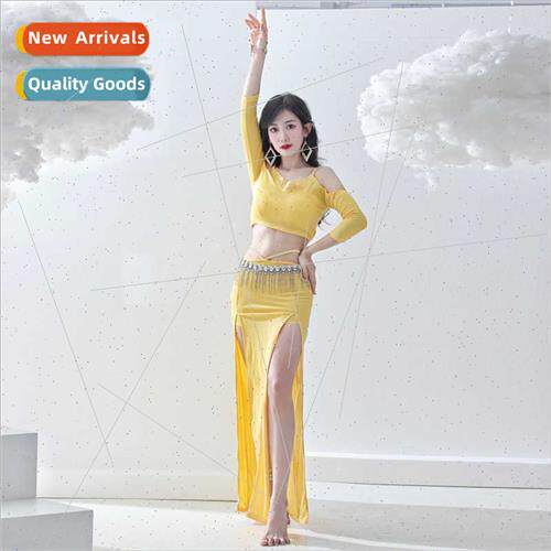 Belly dance 2023 spring summer new hot drill practice clothe