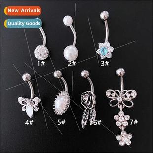 pearl butterfly Shambhala full ball Europe diamonds flowers