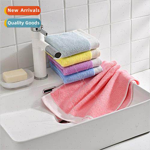 Cotton medium towel colorful life soft absorbent adult men w