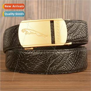 men imation steel Network buckle new automatic cow belt