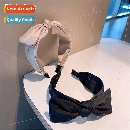 Korea new retro printing letters ribbon bow versatile hairpi