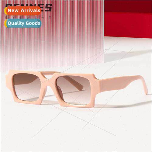 Europe retro small square frame classic sunscreen sunglasses