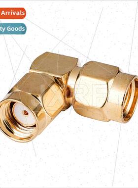 RF connector SMA male to reverse SMA male right-angle bend R