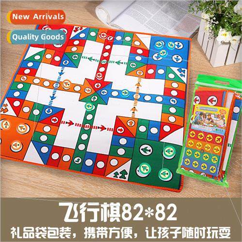 Children flying chess carpet 82CM large portable bag PE cott