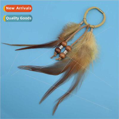 Ethnic hair bands headdress tourist attractions feather hair
