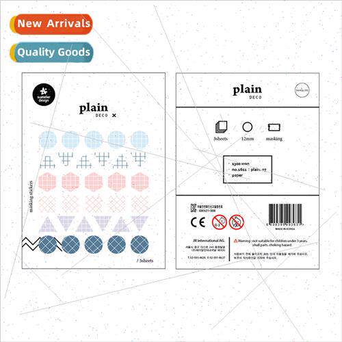 Korea polka dots 1611 decorative marking stickers accent sti