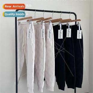 Black gold down couple windproof pants men women warm anti-