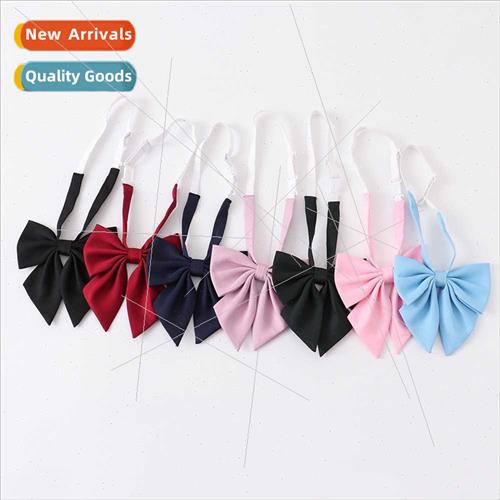 jk unim bow tie female Feigen cyanine solid color Japan obli