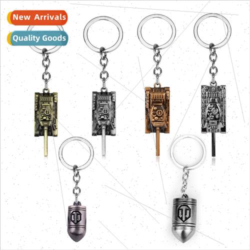 WOT World of Tanks logo shell pendant World of Tanks keychai