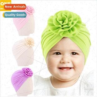 hat Children flower warm disc windprobaby color Baby solid