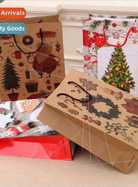 Christmas gift bags gift bags Christmas handbags kraft paper