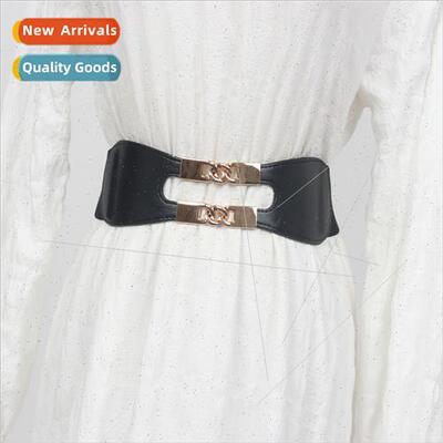 Thick chain belt female decorative su jacket wide belt ins v