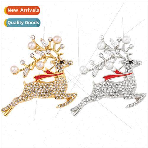 Europe Uned States new Christmas high-grade brooch Christmas