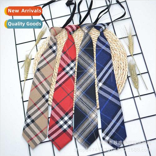 JK Necktie Floral Plaid Japan Unim Shirt Sailor Su College B