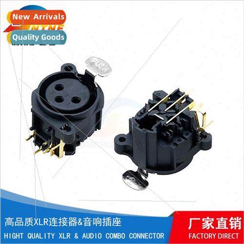 XLR-DY-08P connector XLR socket square female socket wh curv