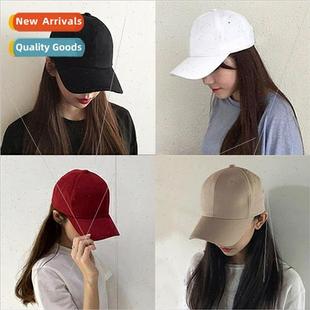 simple hundred matching Hat cap Korean baseball casual Ms.