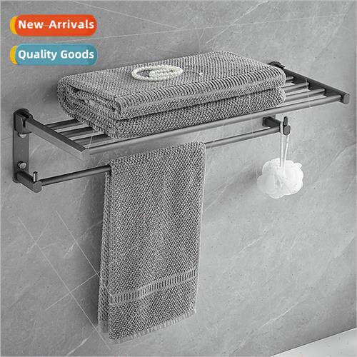 Copper Gunmetal Gray Towel Rack Folding Bath Towel Rack Bath