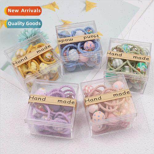 Children leather band girls hair accessories children braid