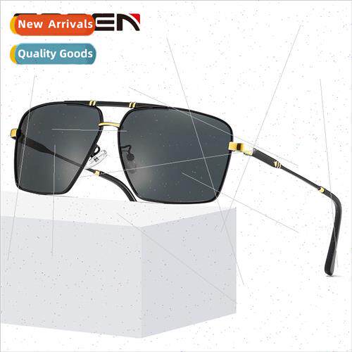 Metal Square Frame 适用men driving driving UV protection pol