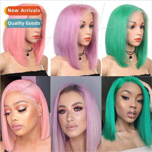 Head 13*6 frontal wig half lace straight Lace wig ble head 1