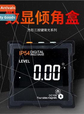 4*90° IP54 LCD screen Digal display angle meter four sides