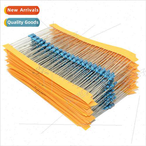 Commonly used 73 kinds 1/4W metal film resistors pack 20pcs