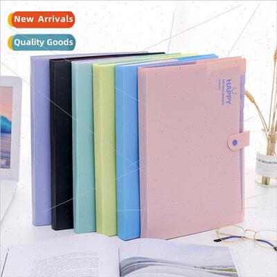 Organ bag folder multilayer student A4 test paper clip stude