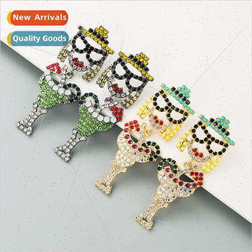 earrings2020 character alloy acrylic earrings female alterna