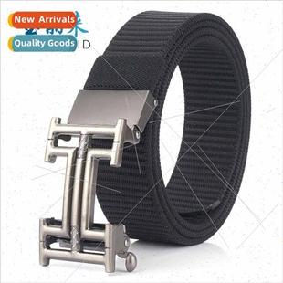 buckle belt men New quick automatic breathable dry toothless
