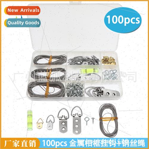 Hanging Hooks Picture Frame Accessories 100pcs Boxed Metal P