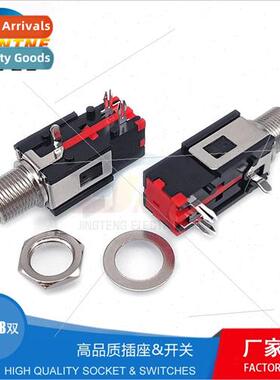 6.35 microphone jack PJ601B audio microphone female amplifie