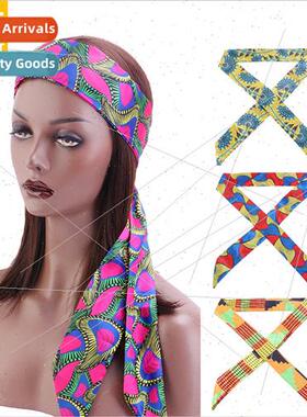 New retro scarf ribbon Hundreds hair accessories ribbon Sati