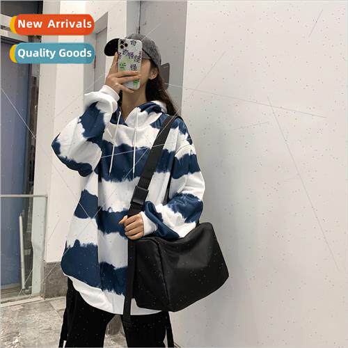 new Couple Pocket Fashion ngle Shoulder Crossbody Bag Solid