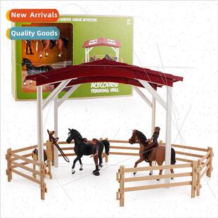 Farm Animal Horse Model Creative Horse Farm Paddock Barn Sta
