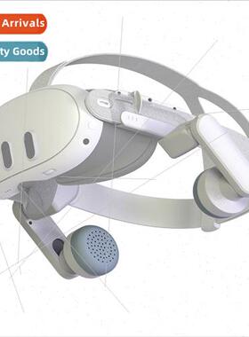 适用Meta quest3 headset Q3 VR ear cups Quest3 adjustable cha