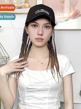 Europe hats wigs all-in-one women finished dirty braids base