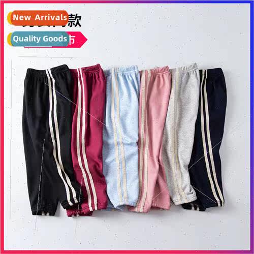 Children pants in autumn winter new children padded warm swe
